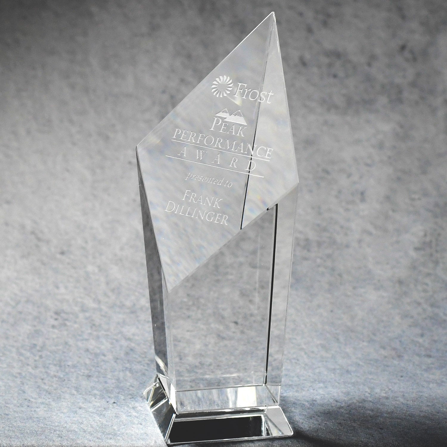 Diamond Crystal Tower | Alliance Awards LLC.