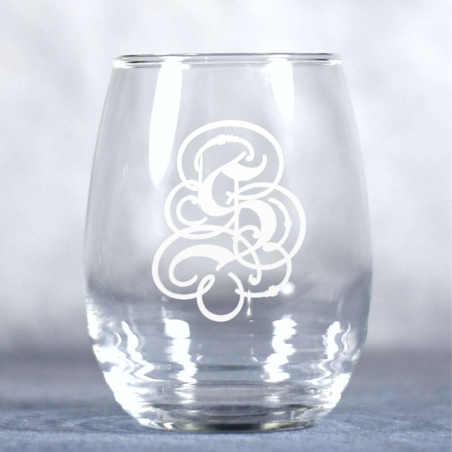 Barware Stemless Wine Glass - Set Of 2 | Alliance Awards LLC.
