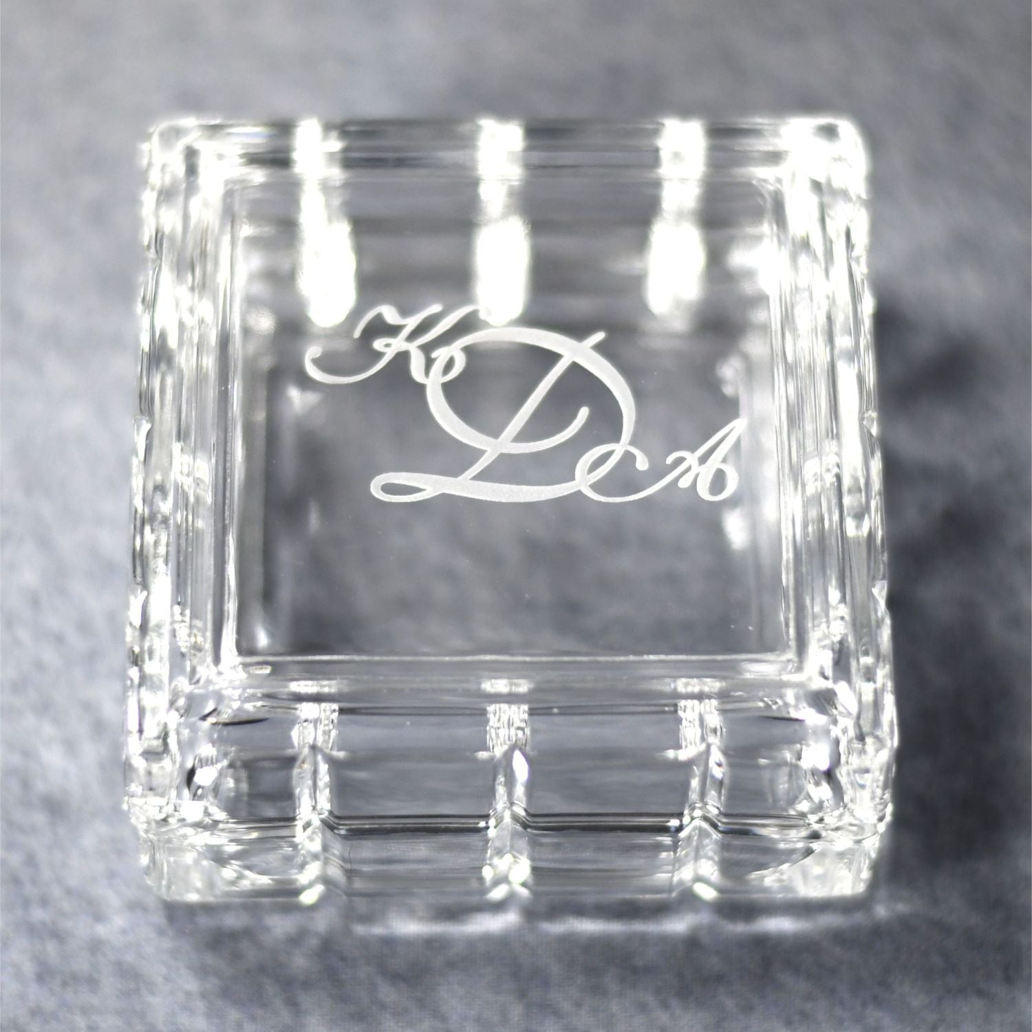 Glass Trinket Box | Alliance Awards LLC.