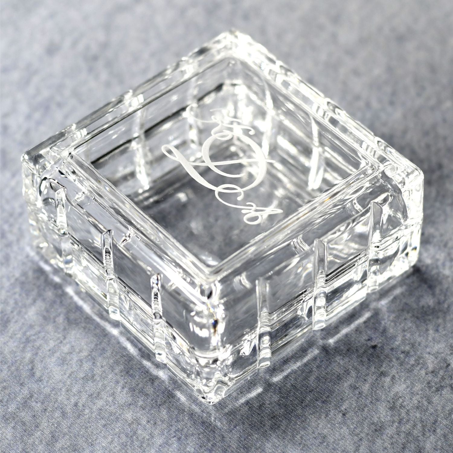 Glass Trinket Box | Alliance Awards LLC.