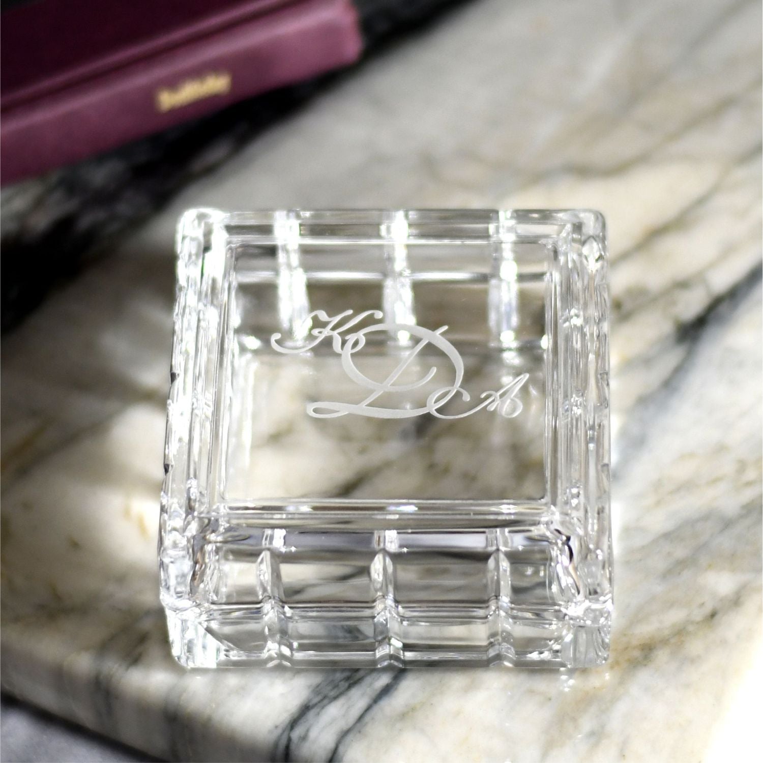 Glass Trinket Box | Alliance Awards LLC.