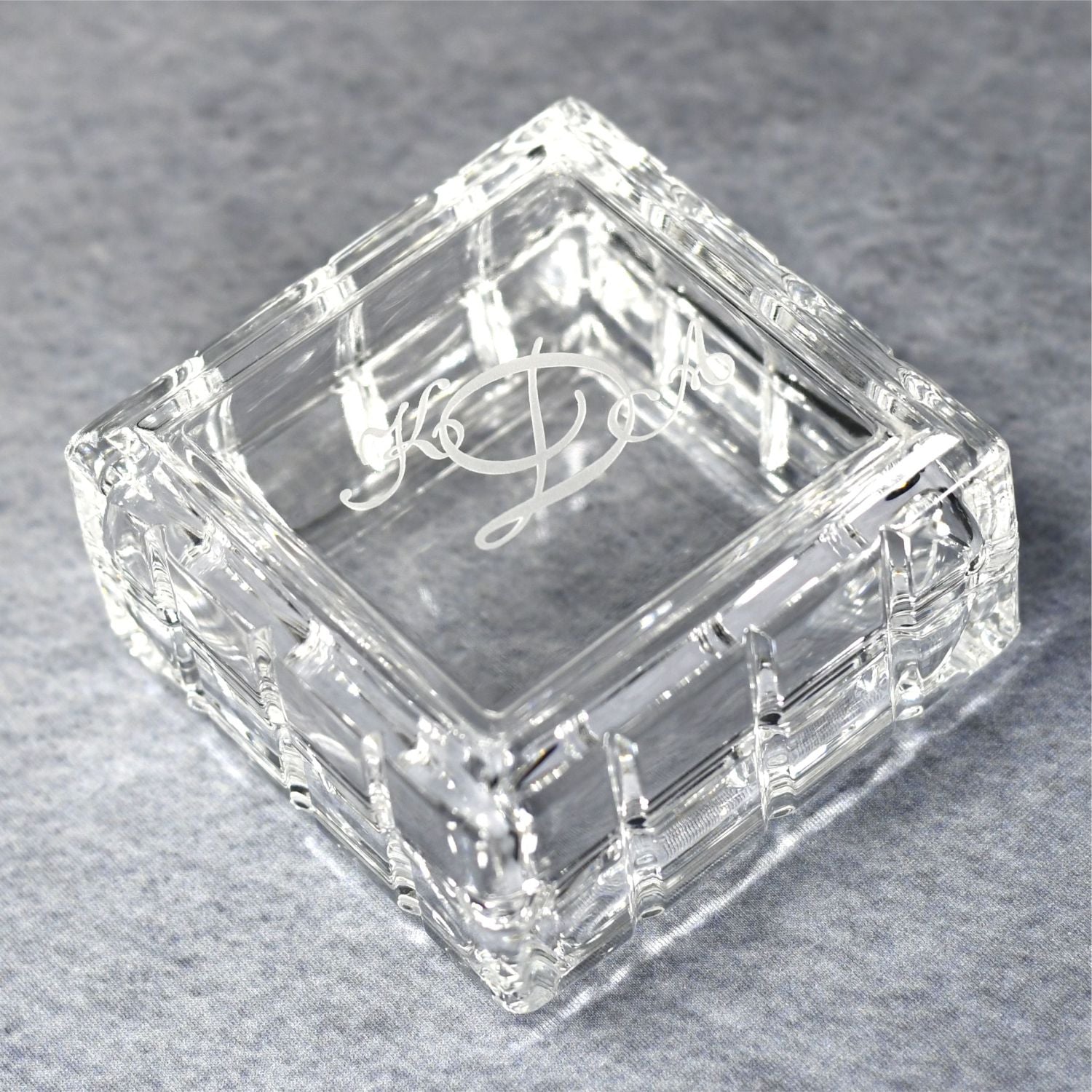 Glass Trinket Box | Alliance Awards LLC.
