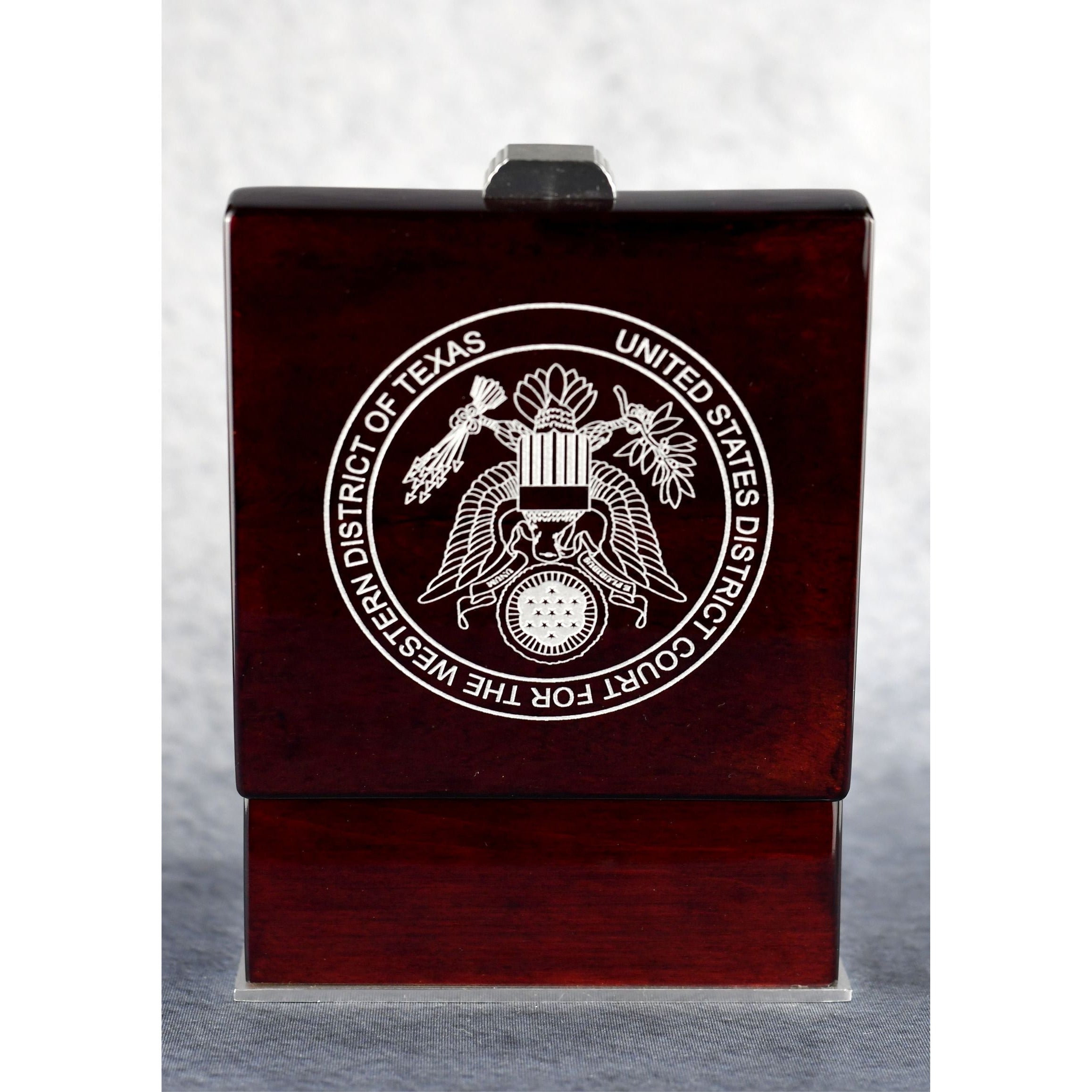 Mahogany  Captain'S Clock | Alliance Awards LLC.