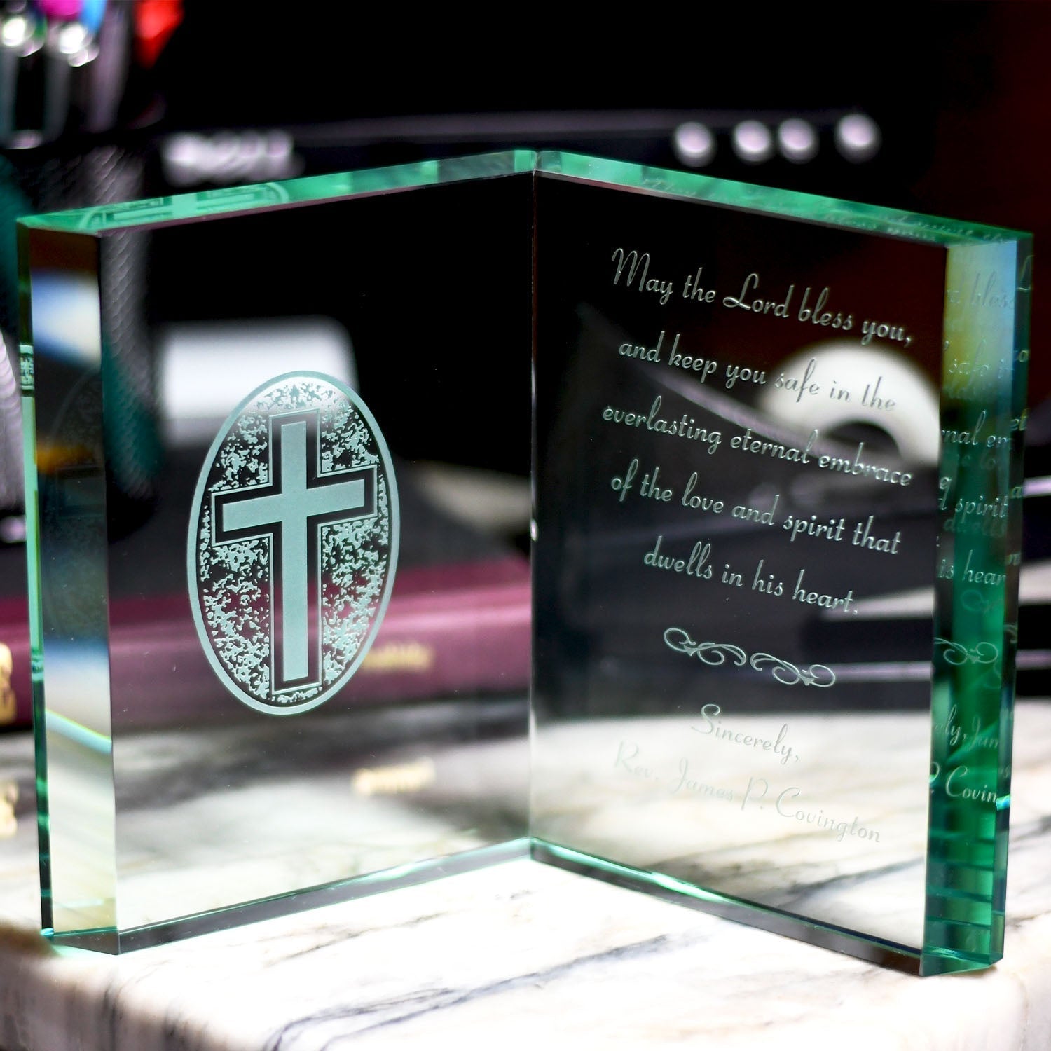 Jade Glass Book | Alliance Awards LLC.