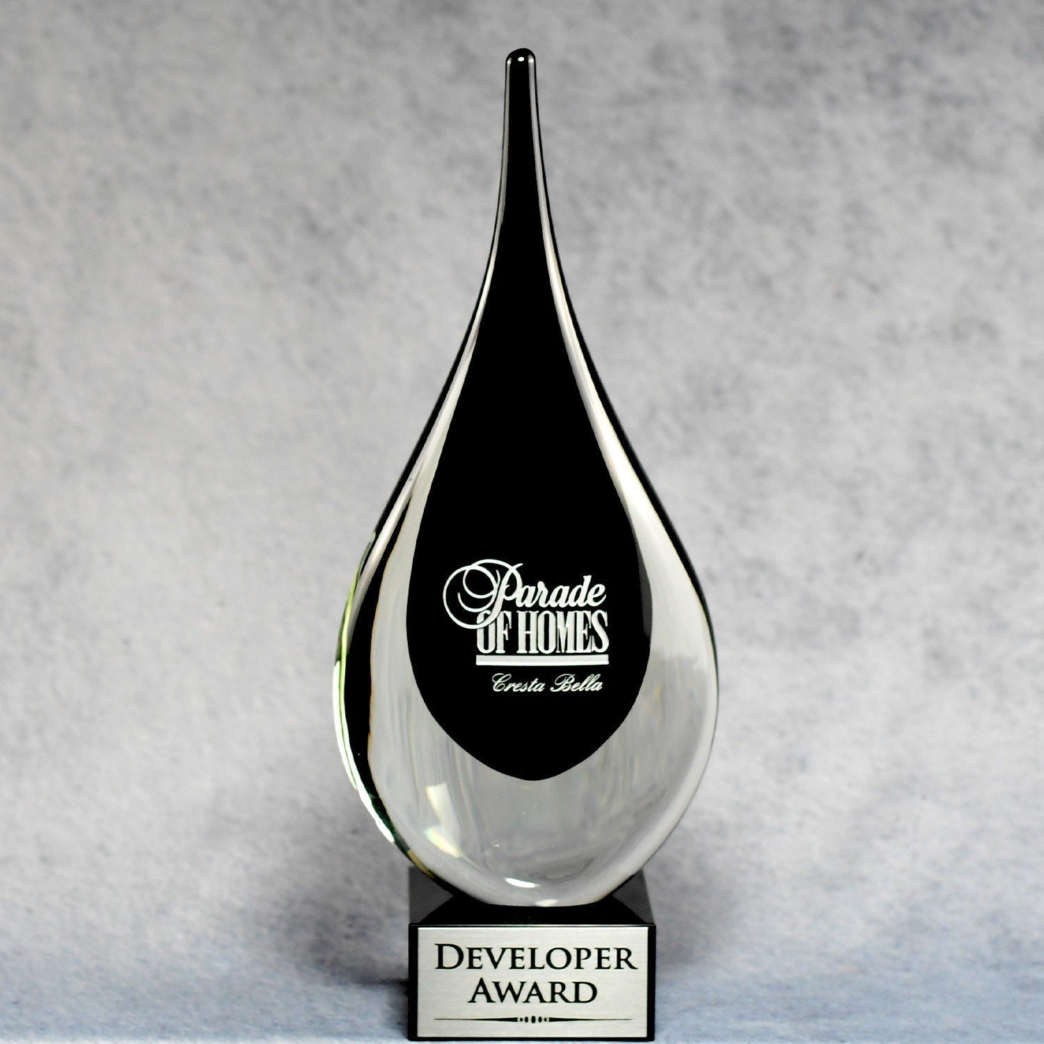Black Teardrop | Alliance Awards LLC.