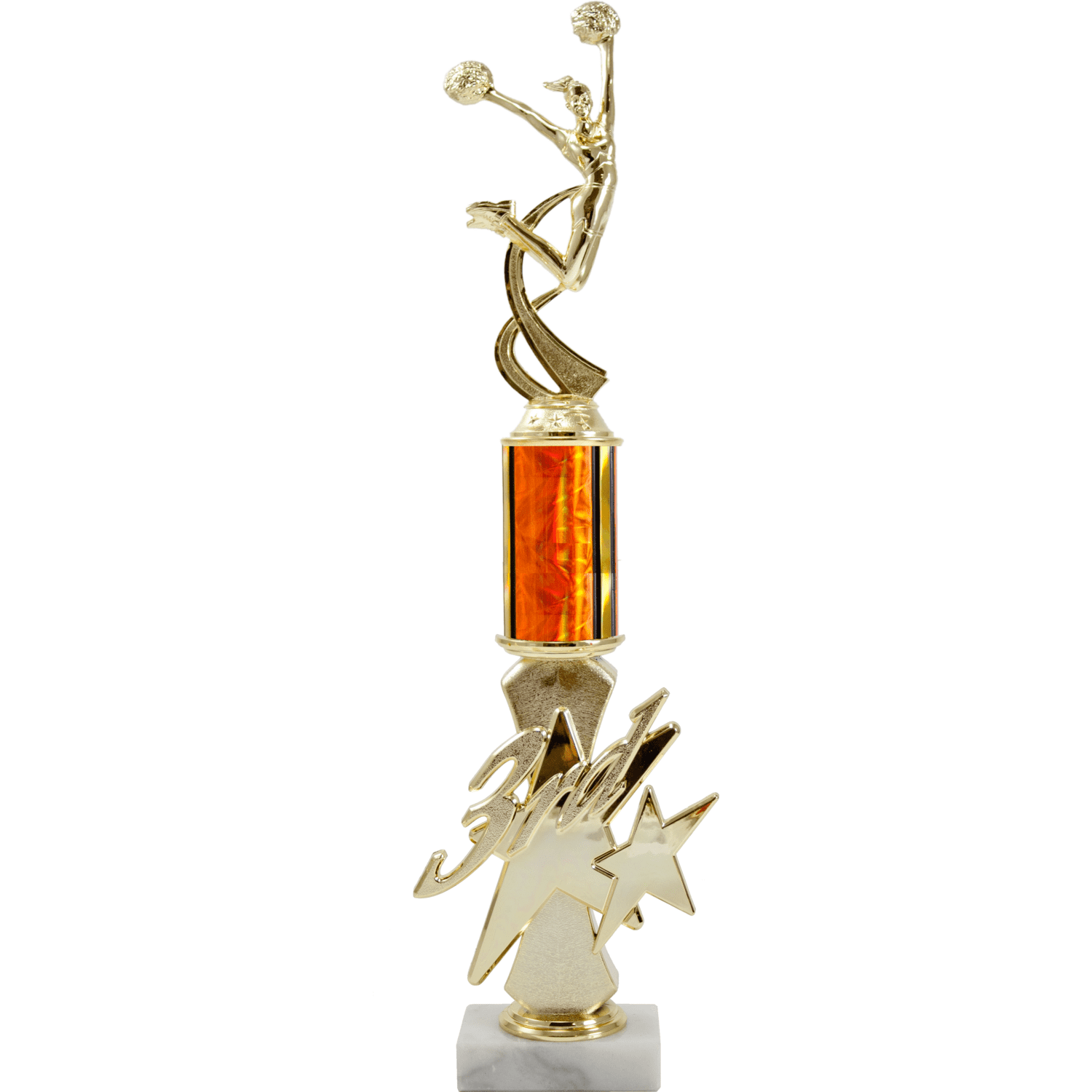 1st, 2nd, 3rd Place Riser And Column Round Trophy | Alliance Awards LLC.