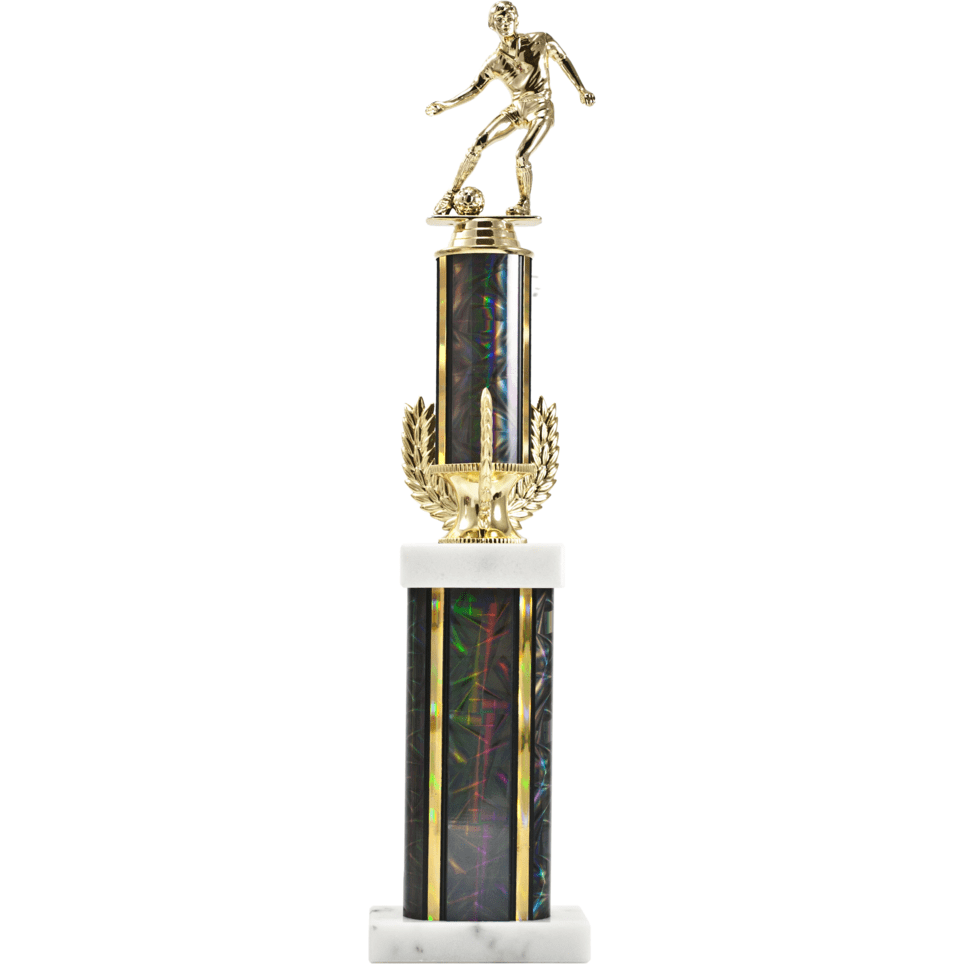 Tri-Wreath Two-Tier Trophy | Alliance Awards LLC.