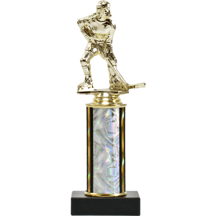 Traditional Series Round Column Trophy with Ebony Marble Base | Alliance Awards LLC.