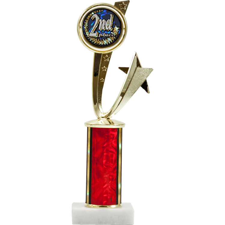 Exclusive Shooting Star Spinner Round Column Trophy | Alliance Awards LLC.