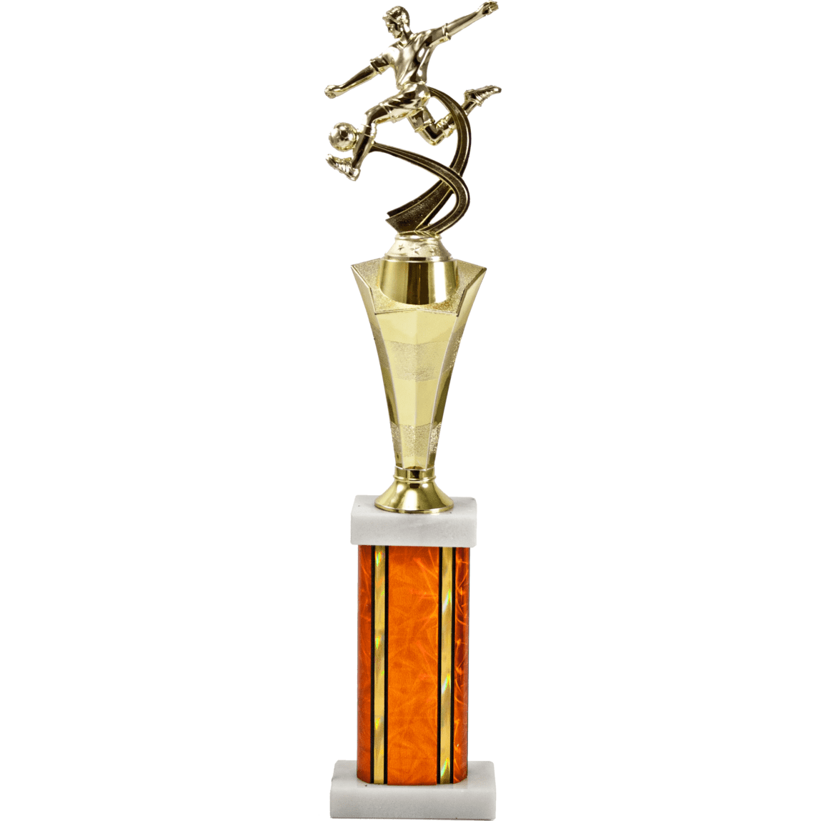 Star Riser And Rectangular Column Star Burst Trophy | Alliance Awards LLC.