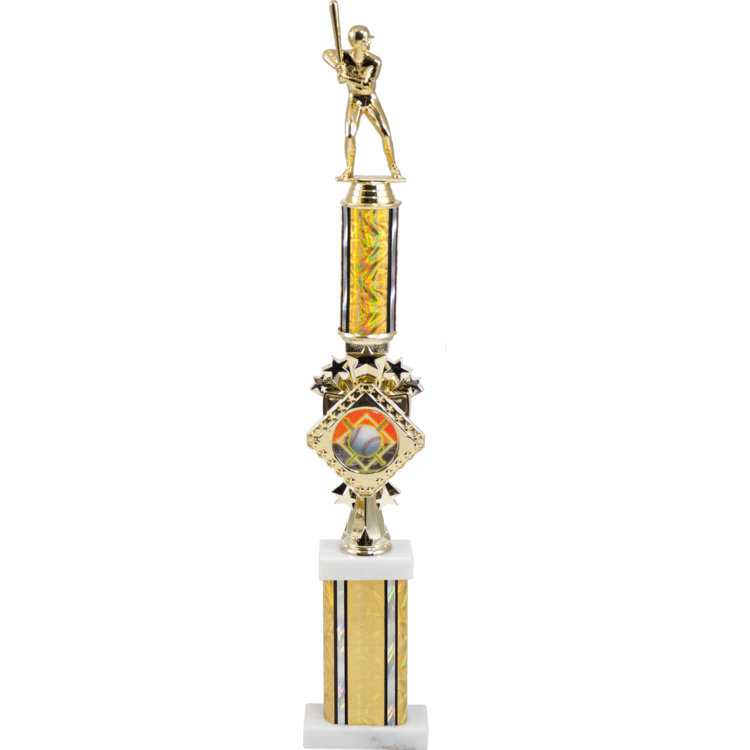 Diamond Series Trophy On A Marble Base | Alliance Awards LLC.