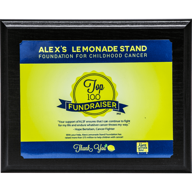 Custom Full Color Plaque | Alliance Awards LLC.