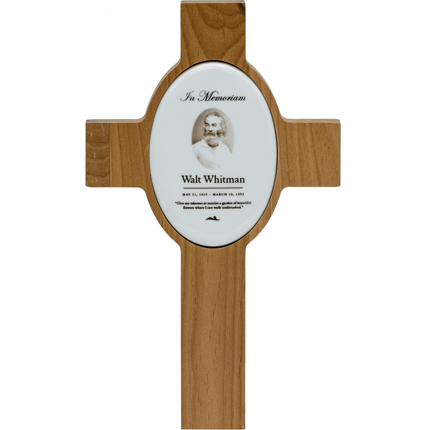 Alder Wood Cross With Insert | Alliance Awards LLC.