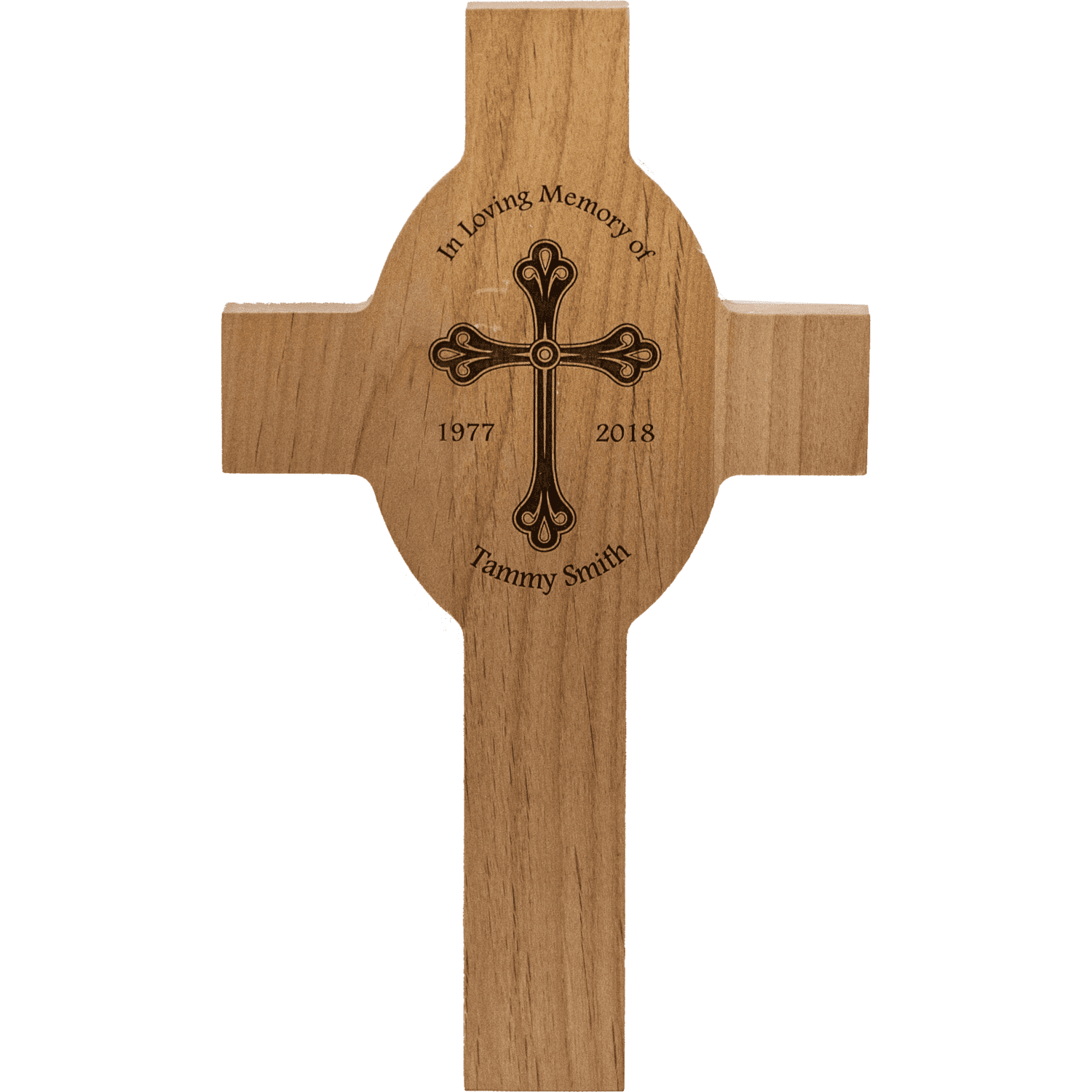 Alder Wood Cross | Alliance Awards LLC.