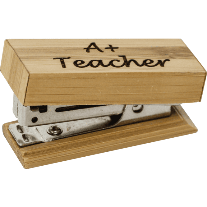 Wood Covered Stapler | Alliance Awards LLC.