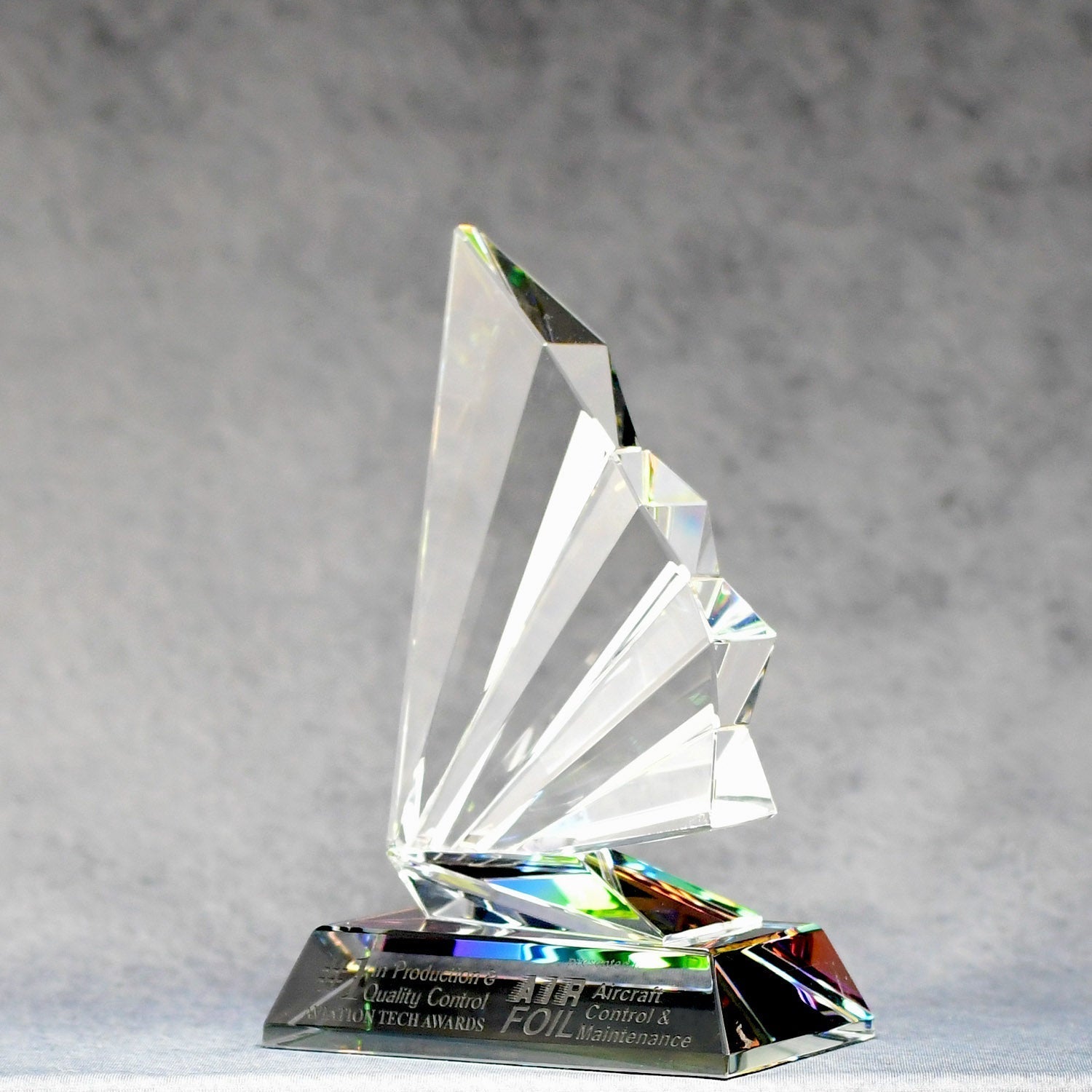 Fanfare Spectra Color Crystal | Alliance Awards LLC.