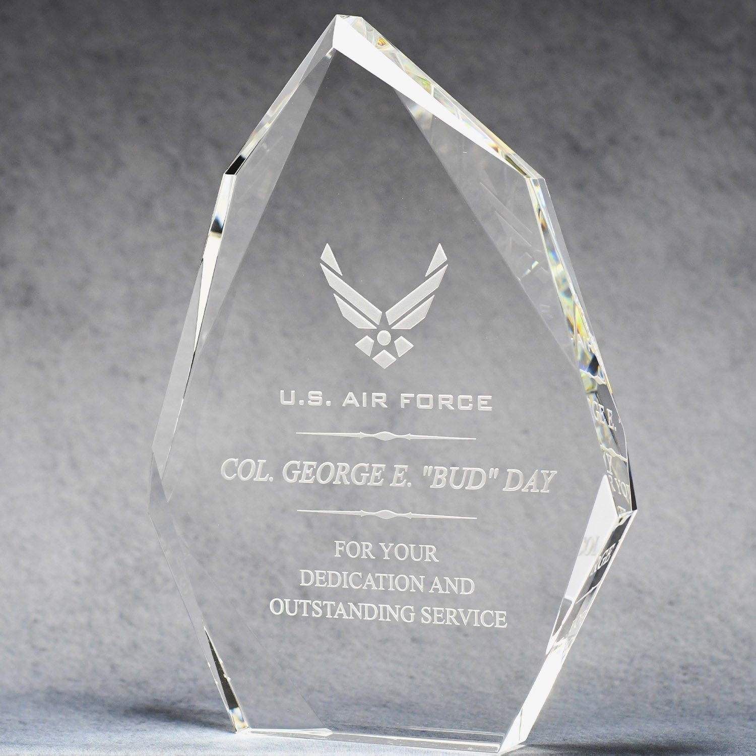 Multi-Faceted Optic Crystal Award | Alliance Awards LLC.