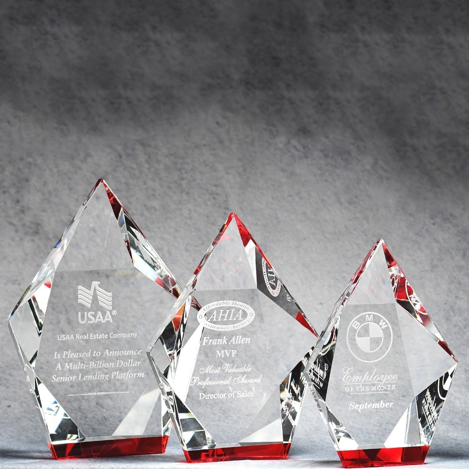 Multi-Faceted Crystal Hexagon | Alliance Awards LLC.