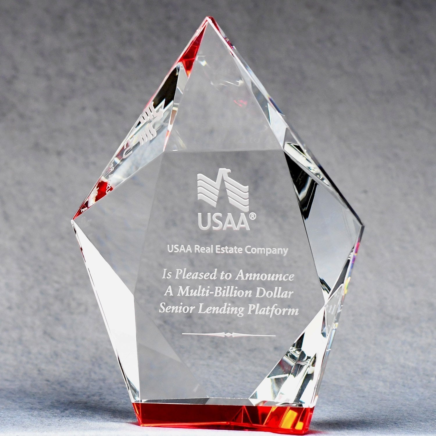 Multi-Faceted Crystal Hexagon | Alliance Awards LLC.