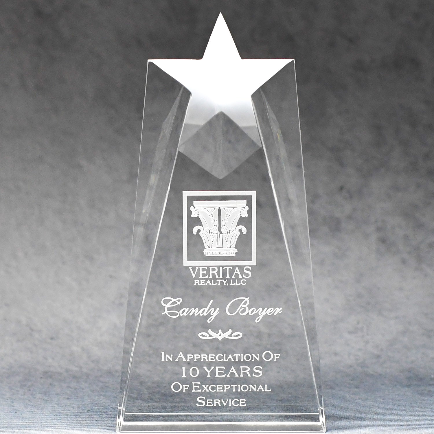 Mega Star Optic Crystal | Alliance Awards LLC.