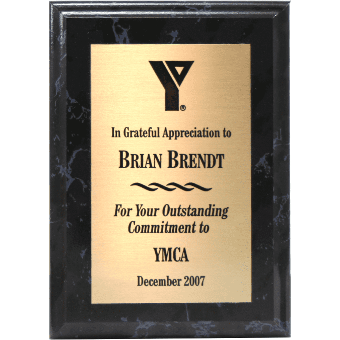 Full Plate Plaque | Alliance Awards LLC.