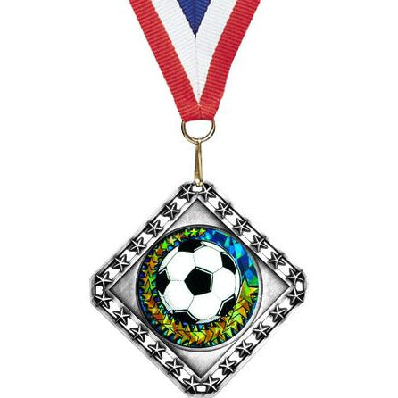 Exclusive Diamond Medal With Round Insert | Alliance Awards LLC.