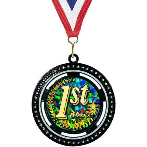 Black Glo-Medal | Alliance Awards LLC.