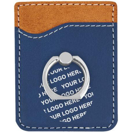 Leatherette Phone Wallet With Ring | Alliance Awards LLC.