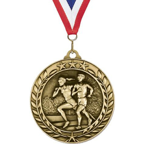 Wreath Antique Medallion - Athletics | Alliance Awards LLC.