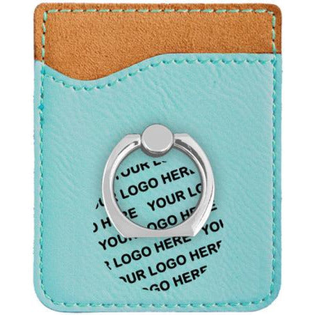 Leatherette Phone Wallet With Ring | Alliance Awards LLC.