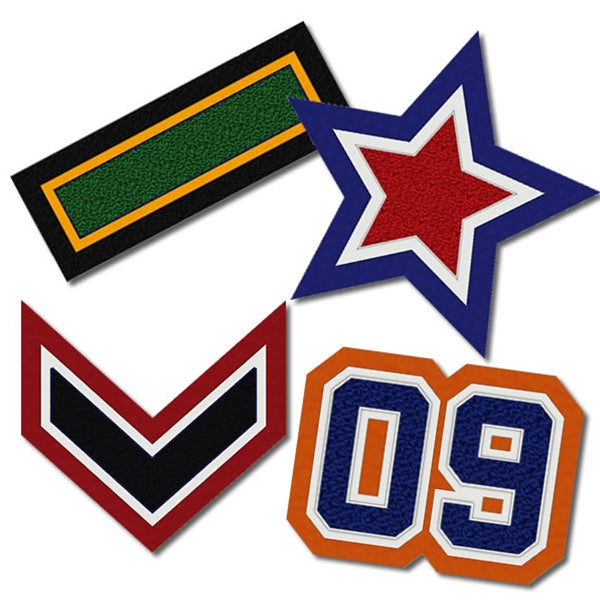 Chevron Bars, Numbers And Stars | Alliance Awards LLC.