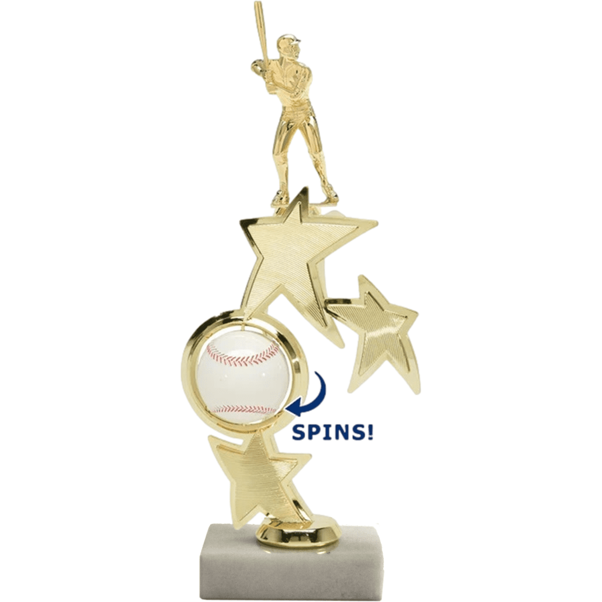 Sport Star Spinner Riser | Alliance Awards LLC.