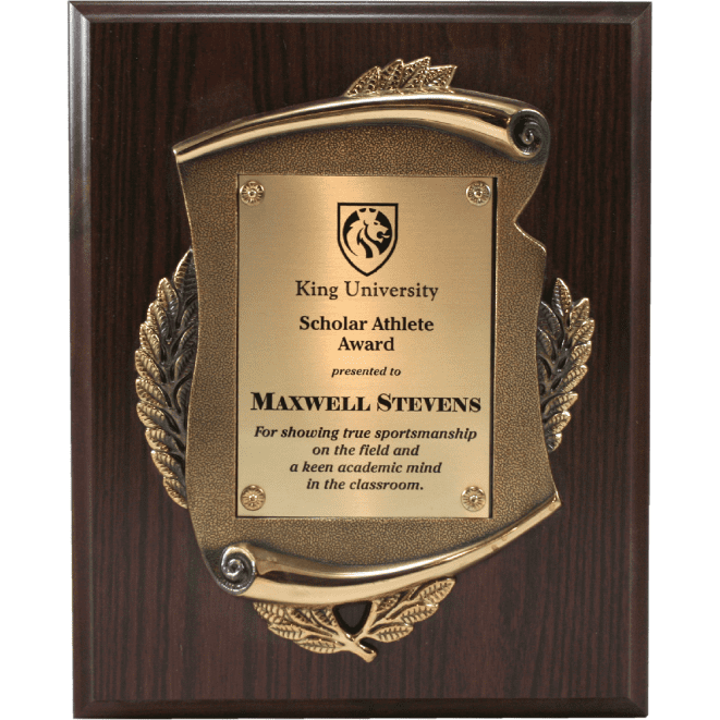 Metal Casting Plaque | Alliance Awards LLC.