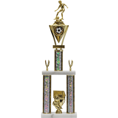 Jewel Riser 2-Post Trophy | Alliance Awards LLC.