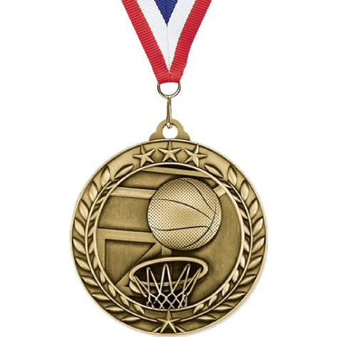 Wreath Antique Medallion - Athletics | Alliance Awards LLC.