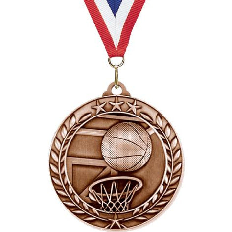 Wreath Antique Medallion - Athletics | Alliance Awards LLC.
