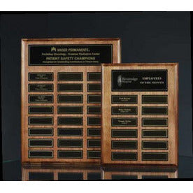 Perpetual Walnut Plaque With  Magnetic Plates | Alliance Awards LLC.