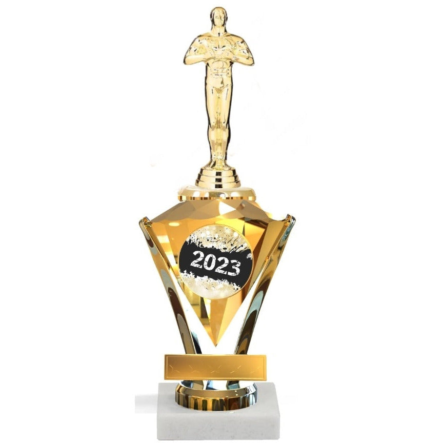 Jewel Series Riser Trophy On A Marble Base | Alliance Awards LLC.